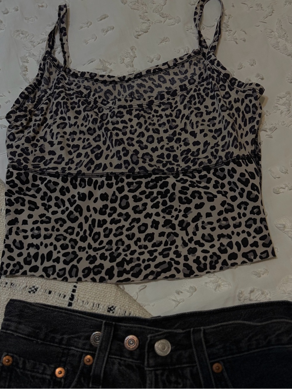 Cheetah Print Tank Top